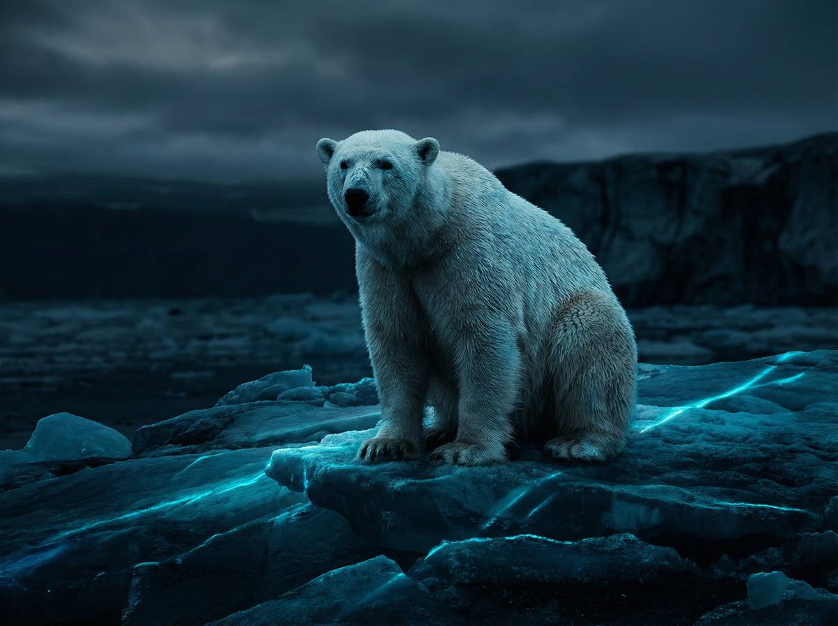 小马拉大车茄子视频-北极熊冰原探险